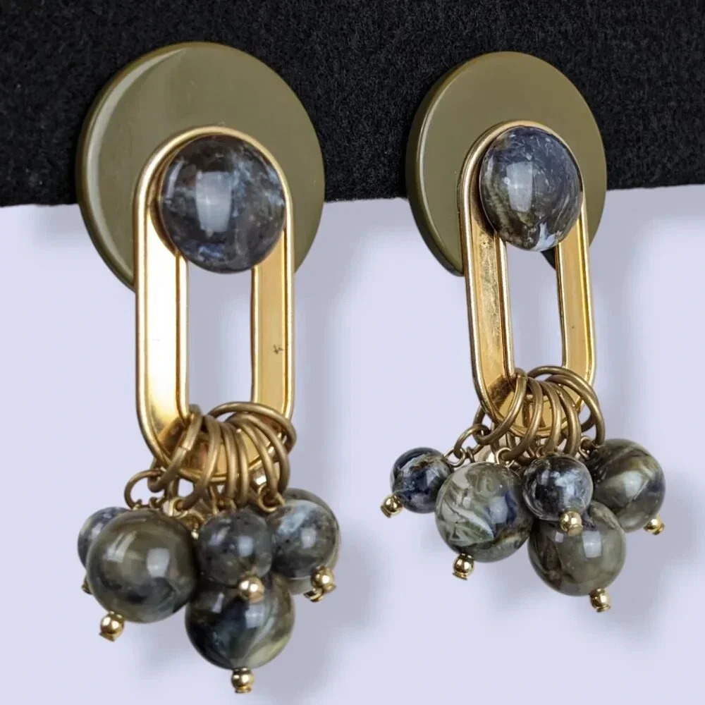 Vintage 80s Mega Dangling Earrings